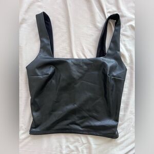 Leather Going Out Tank